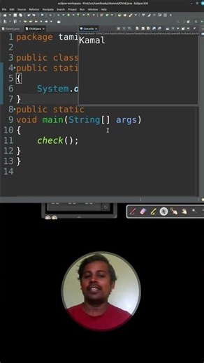 Guess the Output - OOPs Interview Question - Method Hiding in Java - Java in Tamil Muthuramalingam