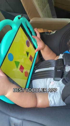 Best Toddler Learning App for Shapes & Colors during Long Drive to Swim!