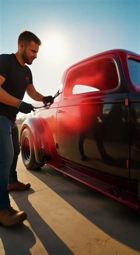 DIY custom make truck project in a garage #shorts #truck #cars #fyp