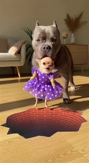 Trompe L'oeil Prank Featuring Funny Pets