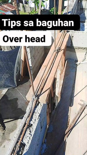 39K views · 465 reactions | Para sa baguhan. Dapat may idea po kayo sa over head #tips #tutorial #construction #masonrywork #SteelMan | Kauri vlog | Facebook