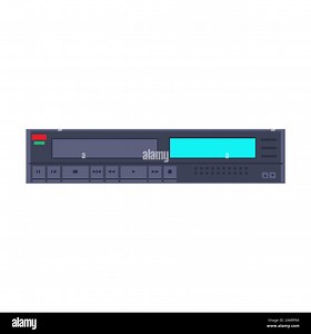 DVD player electronic illustration vector icon. Digital disc black equipment cinema and music. Video record control flat Stock Vector Image & Art - Alamy