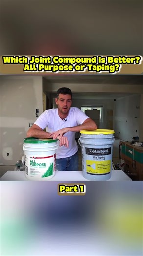 Which Joint Compound is Better: All Purpose or Taping?