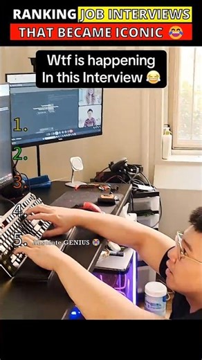 Ranking Job Interviews That Became Instantly Iconic 🤣 #shorts #job #interview #funny