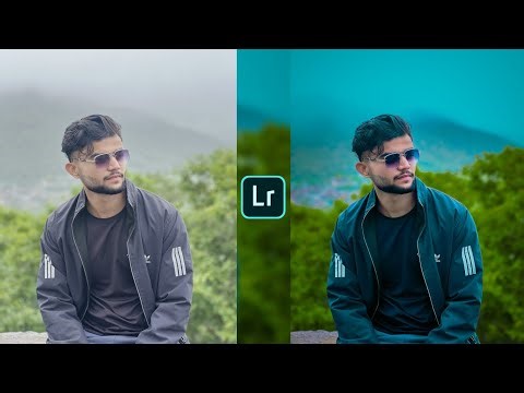 Blue and lime green tone Lightroom photo editing🔥|| Lightroom blue and green photo editing tutorial