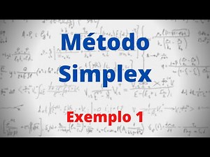 Método Simplex - Exemplo 1 (Maximização)