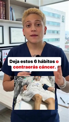 6 hábitos que debes dejar para reducir el riesgo de cáncer