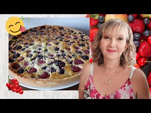 TARTE AMANDINE AUX FRUITS ROUGES avec LE COMPACT COOK