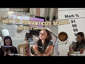 How to ROMANTICIZE school like Rory Gilmore!☕🍂