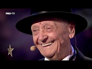 Românii au talent 2023 | Florin Zgăvârdici, pensionarul de 90 de ani, a fost senzația serii