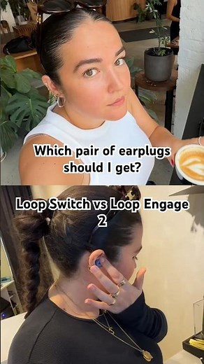 Loop Switch vs Loop Engage earplugs. Everything you need to know. #hearinghealth #howto #shorts