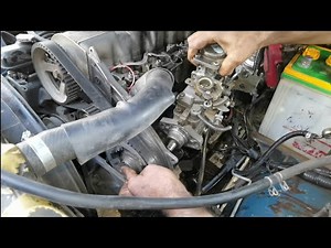 Mitsubishi pajero 4d56 engine fuel pump remove and installed