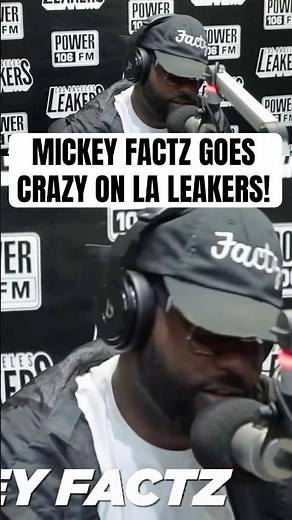 MICKEY FACTZ Goes CRAZY On LA LEAKERS FREESTYLE! (REMIX)