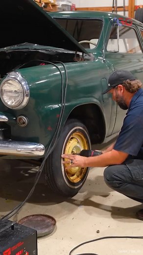 1948 Studebaker Champion Tire UPGRADE #VGG #restoration #satisfying #cars | Vice Grip Garage