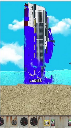 Tsunami Vs. a Docked Royal Caribbean Cruise Ship! Epic Destruction - Floating Sandbox