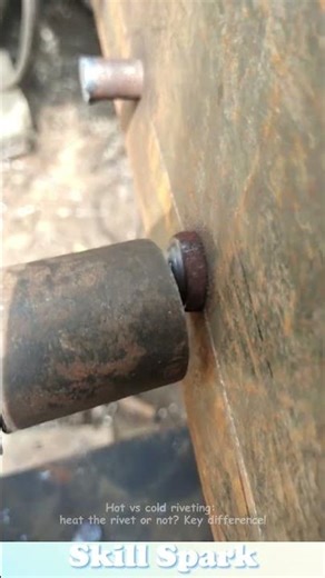 Hot vs cold riveting: heat the rivet or not? Key difference!