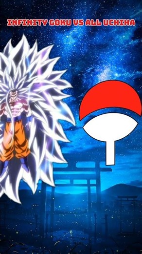 Infinity Goku Vs All Uchiha full power 🔥😱
