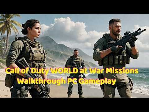 Call of Duty World at War Missions Walkthrough PC Gameplay