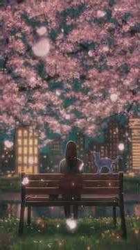 🌸 𝑨 𝒏𝒊𝒈𝒉𝒕 𝒘𝒊𝒕𝒉 𝒇𝒂𝒍𝒍𝒊𝒏𝒈 𝒄𝒉𝒆𝒓𝒓𝒚 𝒃𝒍𝒐𝒔𝒔𝒐𝒎𝒔 🌙 #lofi #spring #springlofi #springmusic #night #lofishorts