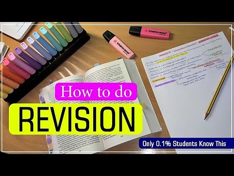 Best Revision Technique For Exams🔥| Remember Everything you Read