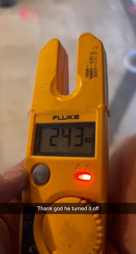 Its always the last 10volts that hurt the most #funny #laugh #electrician #electrical #fail #safetyfirst #whoopsie #fyp