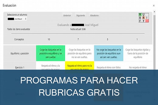 Programas para hacer Rubricas Gratis [2026]
