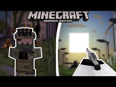 Top 3 Military Addons MCPE/Bedrock 1.17+!!!