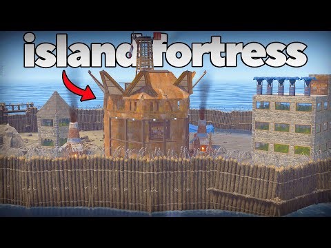 I spent 100 hours building an Island fortress...