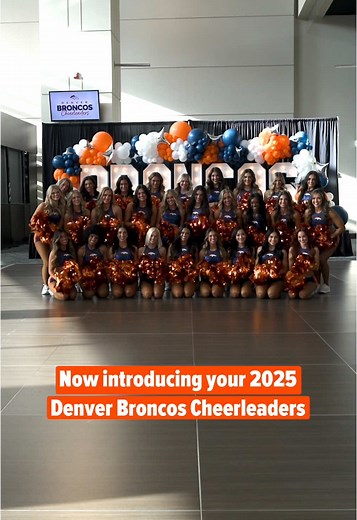 Introducing the 33rd Team: Broncos Cheerleaders!