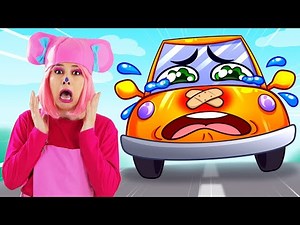Boo Boo Car Songs 🎶 🚘 Amazing Songs to Listen | Muffin Socks Nursery Rhymes