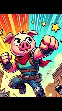 🐷💥 Epic Pig vs. Wolves Showdown! | Iron Snout Gameplay
