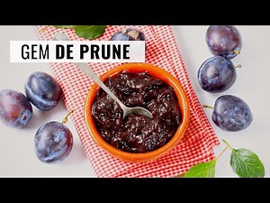 O singură rețetă, 2 variante de gem de prune. Zahăr puțin, rapid și fără conservanți!