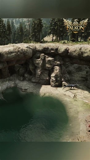 The Escape👀 Path of Titans #gaming #dinosaur