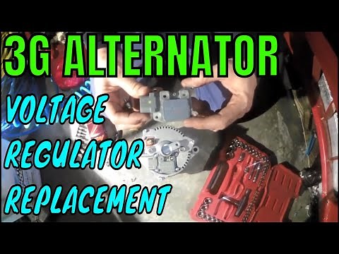 Voltage Regulator Replacement [3G Alternator, Tech / How To]
