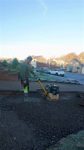 26K views · 62 reactions | At The Paving People, we know that laying the perfect base is the secret to a flawless finish! ✨ That’s why we always use the right whacker plate for the job . Proper compaction = long-lasting, beautiful paving! ✅️ Trust the experts to get it right every time! #PavingPerfection #QualityMatters #FoundationFirst | The Paving People | Facebook