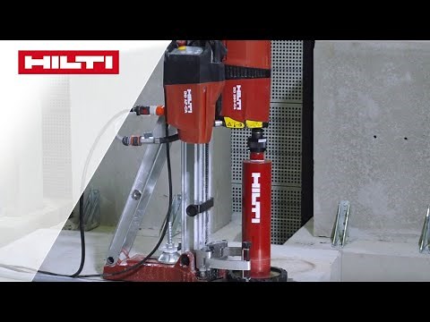 ANLEITUNG Hilti DD 350-CA und DD 500-CA - Ausschalten der automatischen Durchbohrerkennung