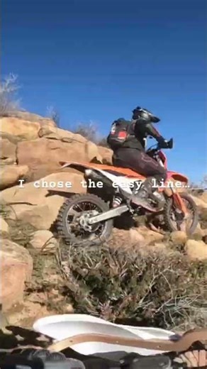 I chose the easier line! Mesquite Wash, Back side of Granite Mountain