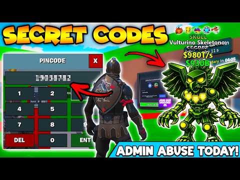 *NEW* Admin Abuse Codes Secret Brainrot Codes Fortnite Steal The Brainrot! (New Secret Codes)