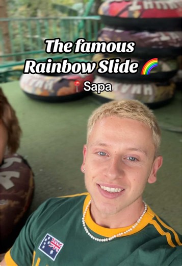Rainbow Slide 🌈 📍Sapa #travel #vietnam #backpacker #deutsch