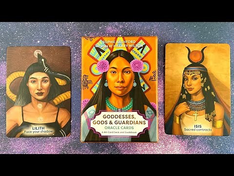 Goddesses, Gods and Guardians Oracle Cards | A 44-Card Deck and Guidebook | Full HD Flip Through
