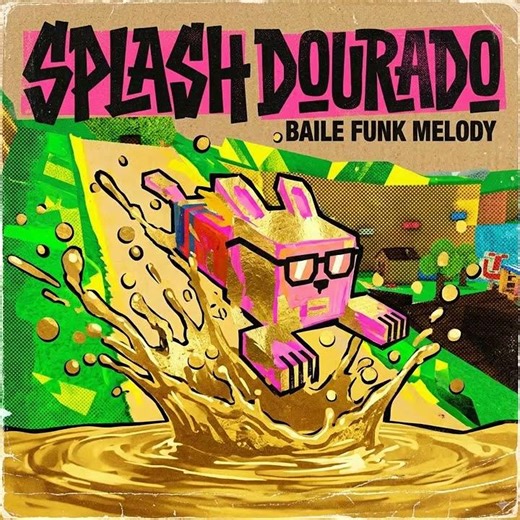 super bear abafando na piscina de ouro