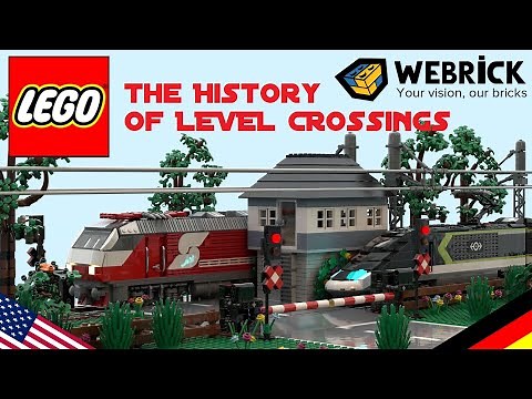 LEGO® All train level crossings - Building my own remote controlled level crossing with Webrick