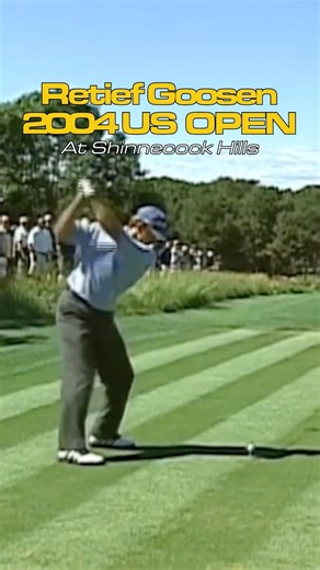 Retief Goosen 2004 US Open winner Shinnecock Hills. #shorts #golf #golfswing #golfer #golflife