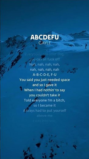abcdefu (angrier) - GAYLE 🎧🎹🎤 #karaoke #singing #sad #lyrics #foryoupage