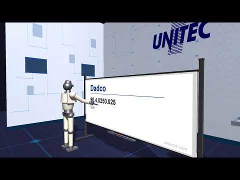 Dadco 90.4.0250.025 - Gas spring, yellow - UNITEC-D