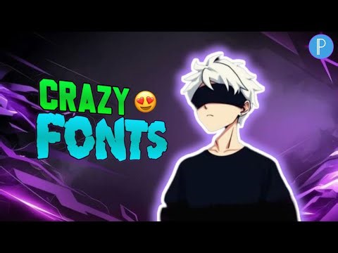 Crazy Fonts For Video Editing 2026 New