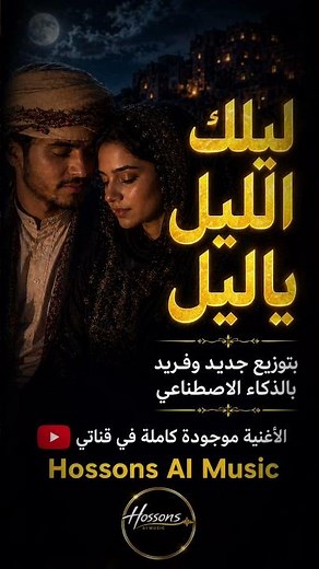 ليلك الليل ياليل | نسخة خيالية بالذكاء الاصطناعي للفنان علي بن علي الآنسي #Shorts