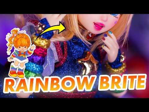 I Turned my Friends Doll into RAINBOW BRITE | Enchanterium BJD