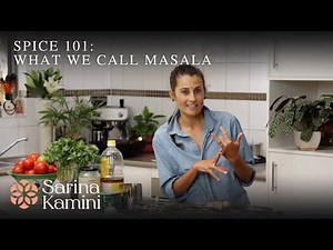 What masala means, and why it's different to just spices.