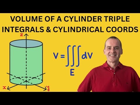 How to Find the Volume of a Cylinder using Triple Integration in Cylindrical Coordinates